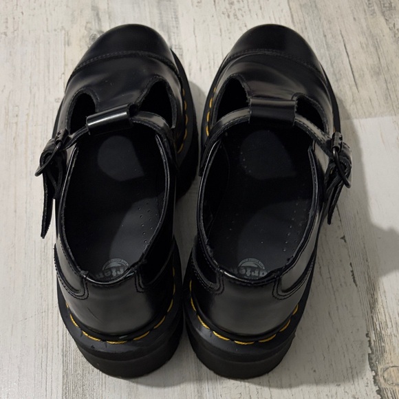 Dr. Martens Bethan Black Platform Mary Jane’s Size 7 - Picture 8 of 16